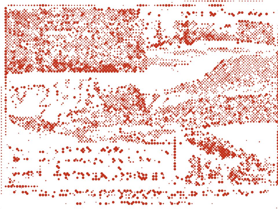 The Shapira Deuteronomy fragments as drawn in The Graphic, 1883